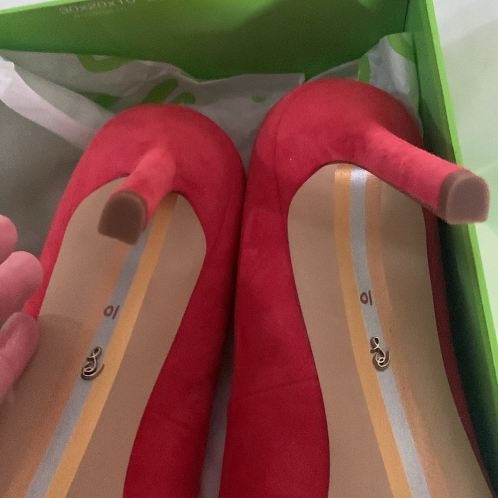 Sam Edelman
Hazel Pointed Toe
Pump (Women)
Color: Guava Pink - Picture 13 of 14